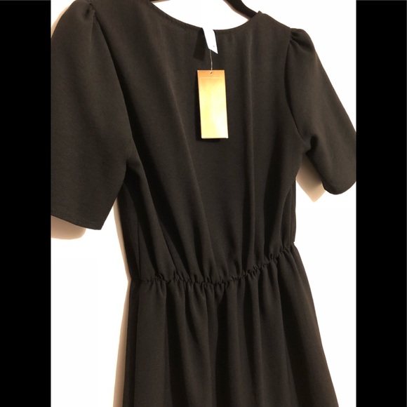 NWT Francesca’s small black a-line dress - Picture 5 of 5